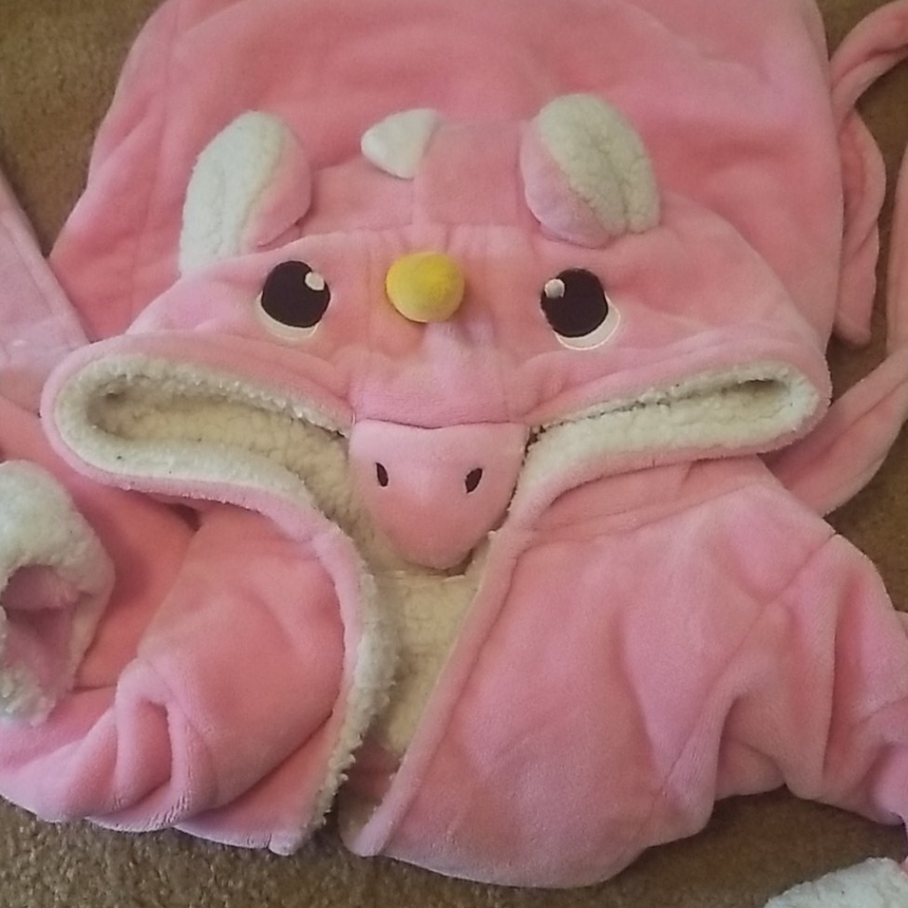 Pink robe